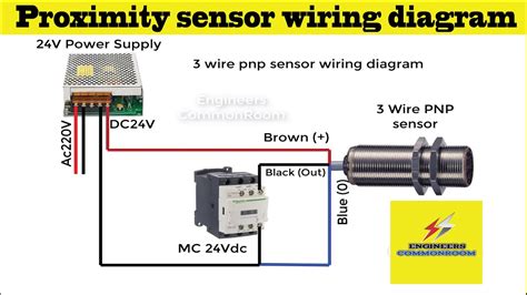 three wire sensor wiring in series 